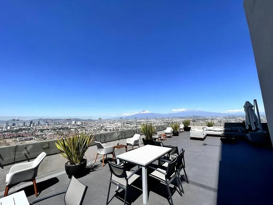 Luxury 3Br Apartment W Pool, Spa & Stunning Views Puebla Mexico
