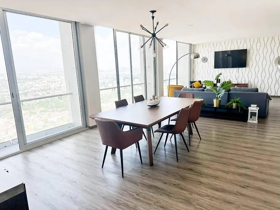 Luxury 3Br Apartment W Pool, Spa & Stunning Views Puebla Mexico